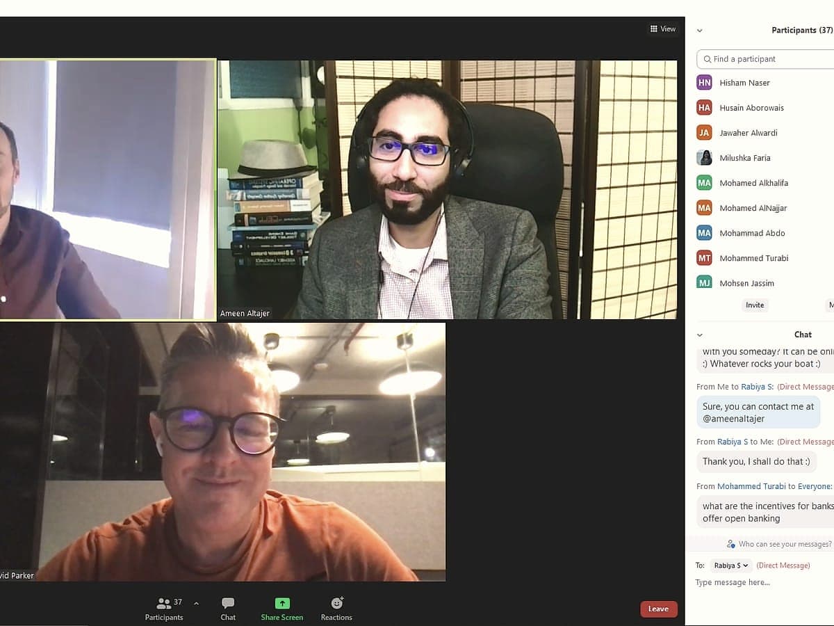 Panel with David Parker and the rest of people, AIESEC