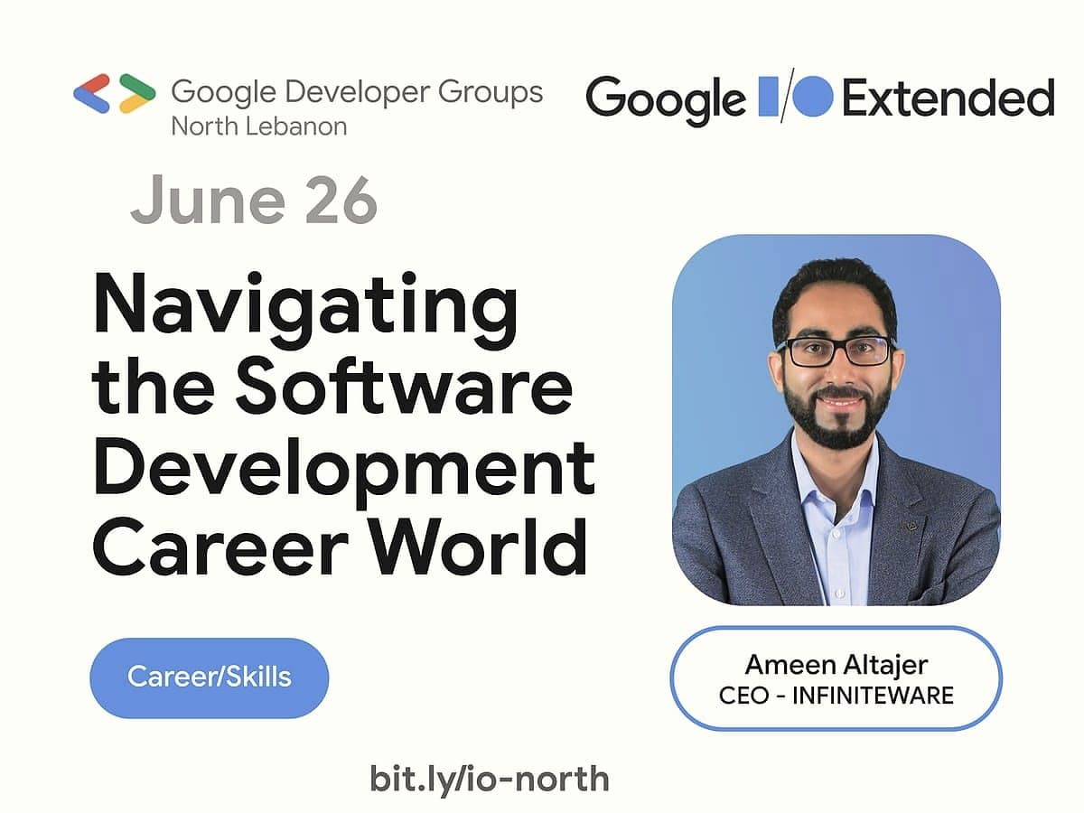 Navigating The Software Development World, GDG Beirut