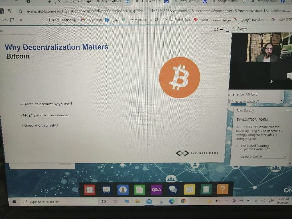 Why decentralization matters, IMA Riyadh