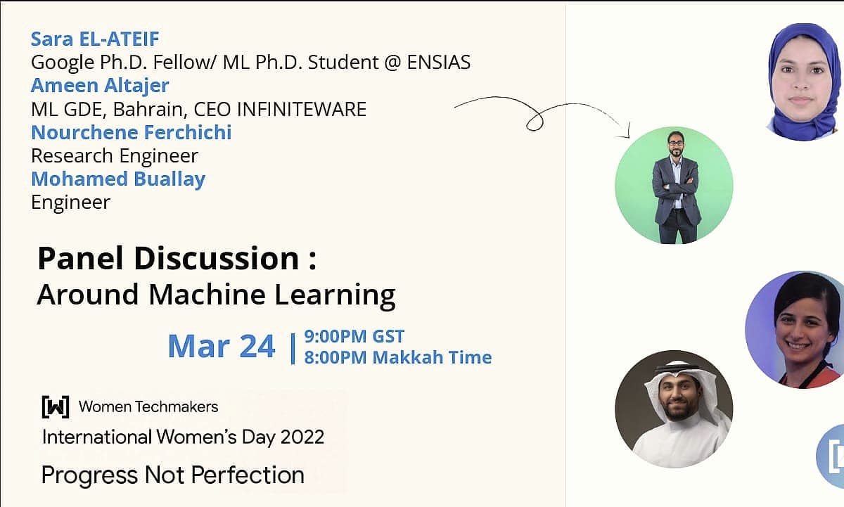 Panel about machine learning, GDG MENA