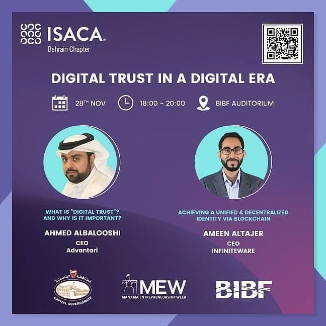Digital Trust (with Ahmed Albalooshi), BIBF