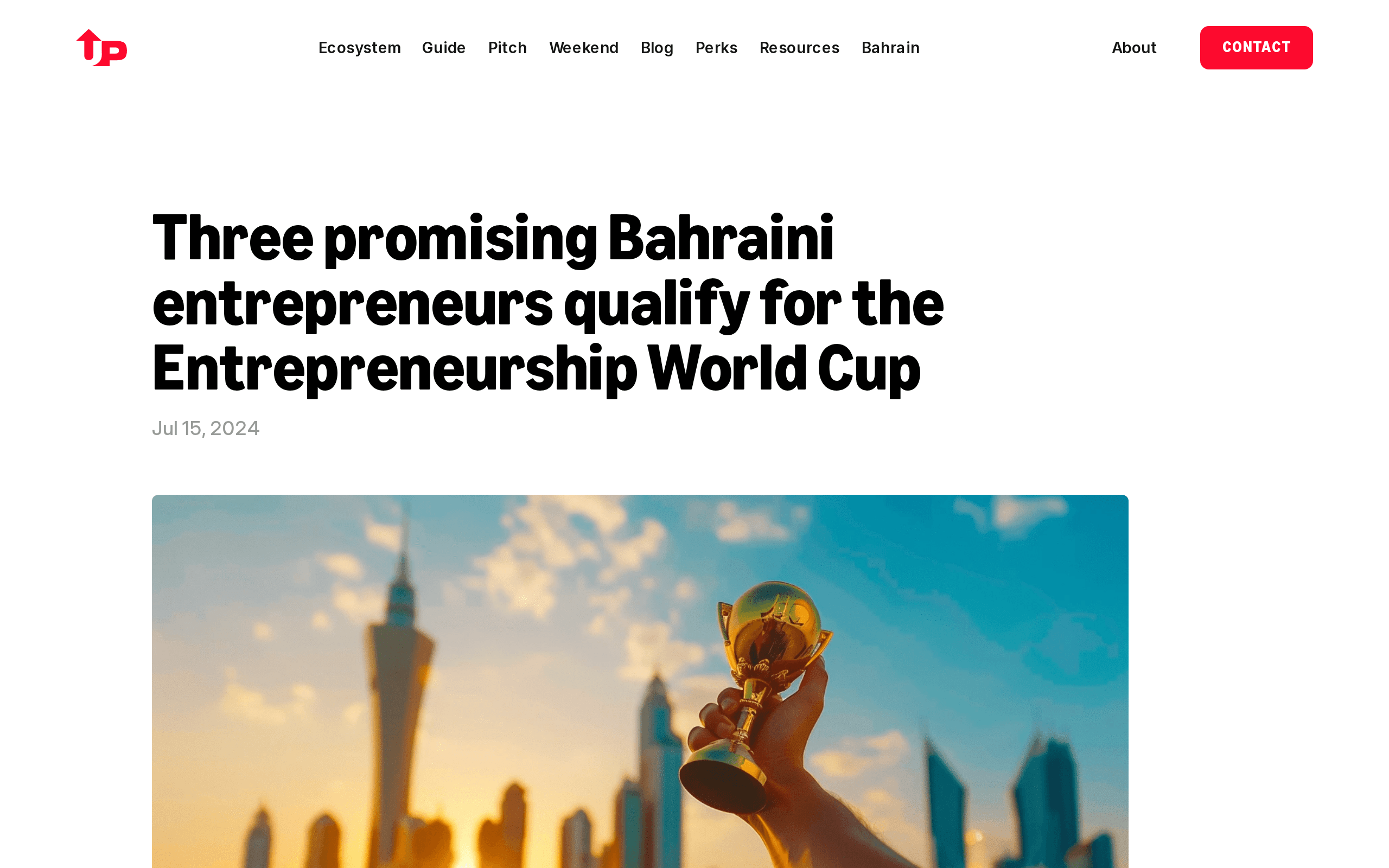 StartUp Bahrain: Three promising Bahraini entrepreneurs qualify for the Entrepreneurship World Cup