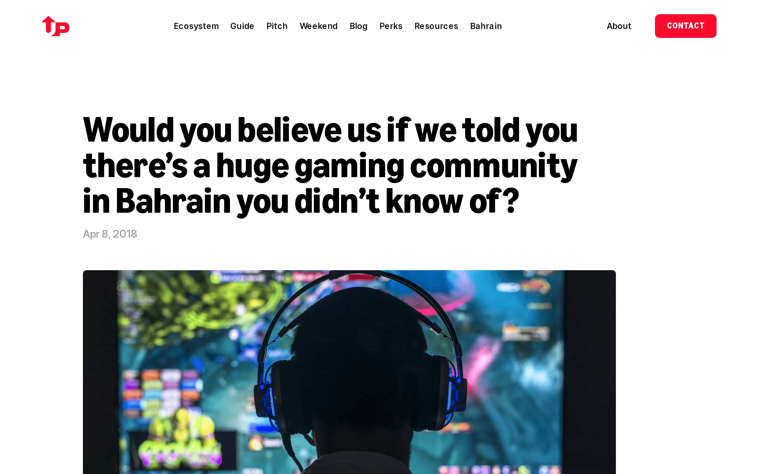StartUp Bahrain: There's a huge gaming community in Bahrain you didn't know of