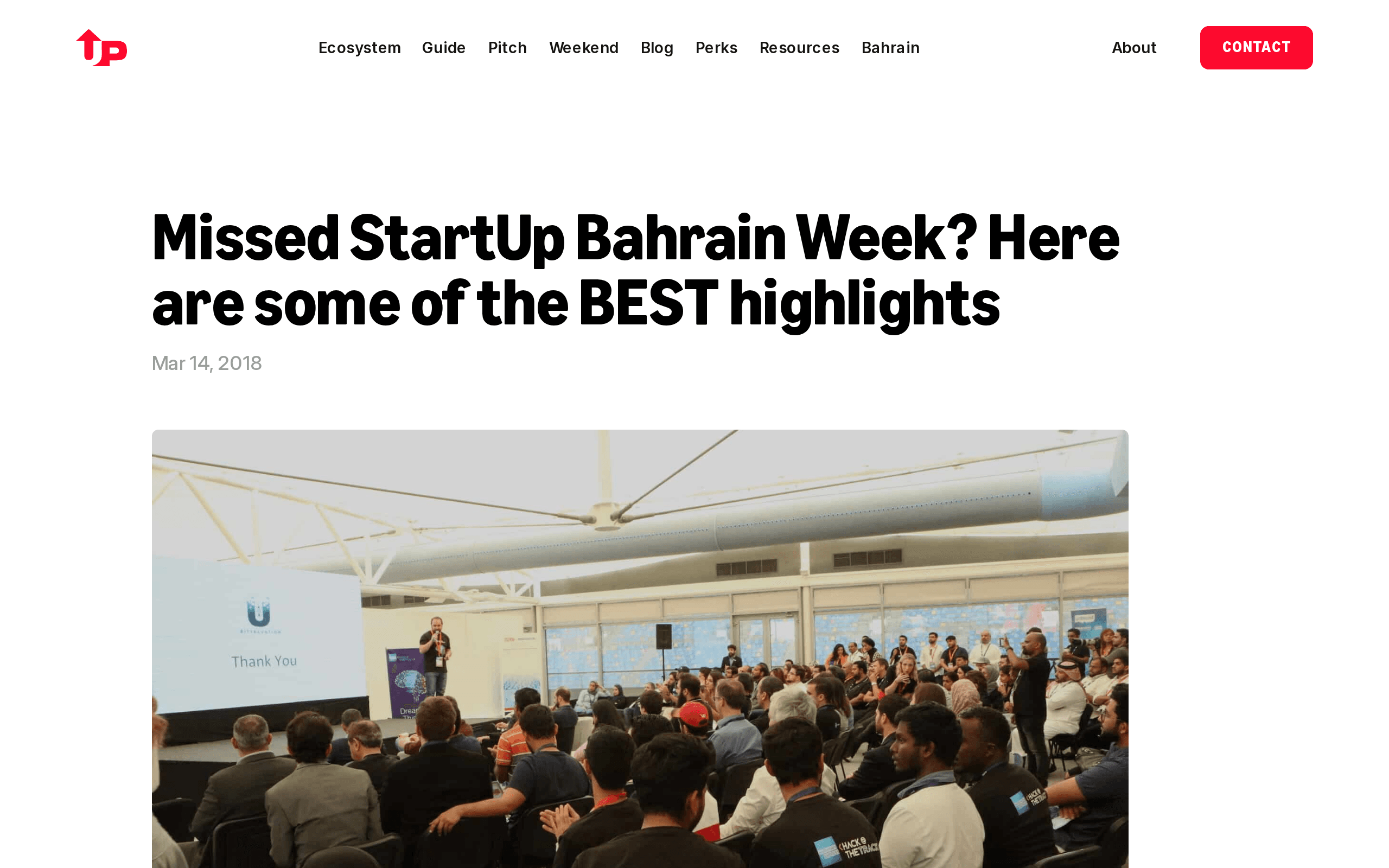 StartUp Bahrain: Missed StartUp Bahrain Week? Here are some of the BEST highlights